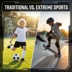 Traditional vs. Extreme Sports: Teaching Kids the Basics Through Animation and Play