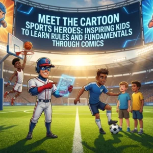 Meet the Cartoon Sports Heroes: Inspiring Kids to Learn Rules and Fundamentals Through Comics