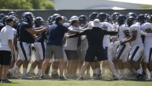 Saints-Cowboys Joint Practice Erupts into Brawl