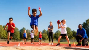 Track & Field for Kids: Fun Youth Sports Education Guide